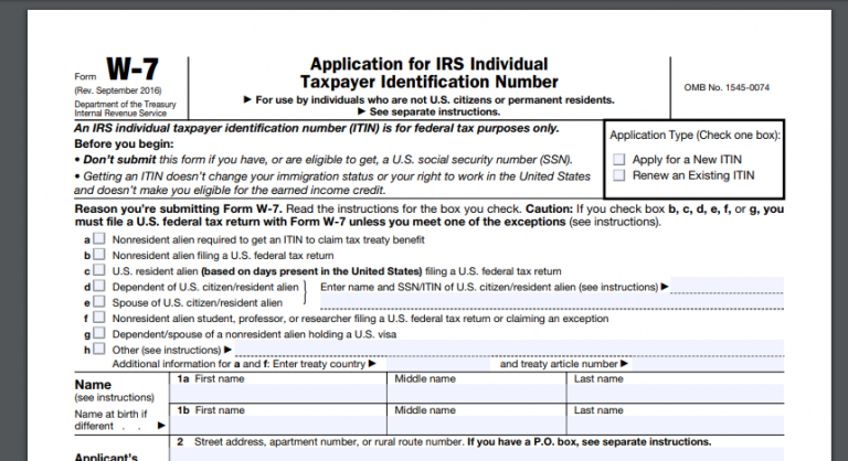 how to obtain my itin number